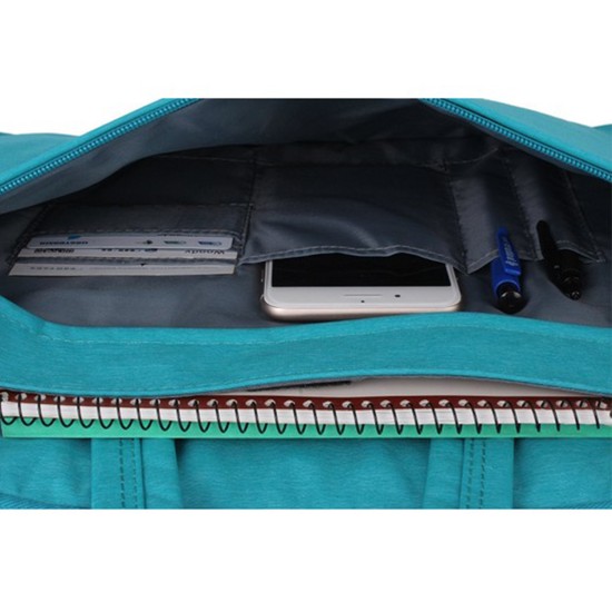 Laptop Çantası 15-16 İnç MacBook Pro Uyumlu Suya Dayanıklı Mavi