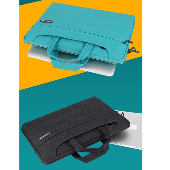 Laptop Çantası 15-16 İnç MacBook Pro Uyumlu Suya Dayanıklı Mavi