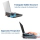 Laptop Çantası Macbook 13inc Standlı Evrak ve El Çantası Omuz Askısız Wiwu