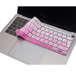 Laptop MacBook Air 13inc Klavye Koruyucu A2179 A2337 2020 2021 Uyumlu Türkçe Baskılı Gradient