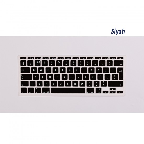 Macbook Air 11inç Klavye Koruyucu (UK-İNGİLİZCE) A1370 A1465 Modelleri ile Uyumlu