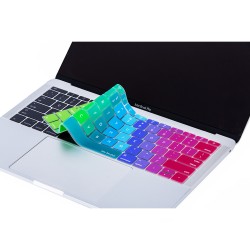Laptop MacBook Pro Klavye Koruyucu 13inc A1708 12inc A1534 Uyumlu Amerika İngilizce Baskı Dazzle