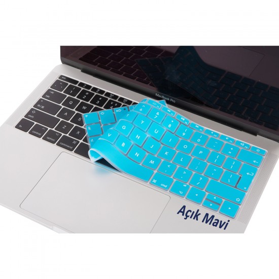 Laptop Macbook Pro Klavye Kılıf UK(EU) İngilizce Baskılı A1534 A1708 ile Uyumlu