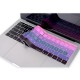 Laptop Macbook Pro Klavye Koruyucu Ombre Türkçe Q Baskılı A1534 A1708 ile Uyumlu