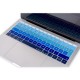 Laptop Macbook Pro Klavye Koruyucu Ombre Türkçe Q Baskılı A1534 A1708 ile Uyumlu