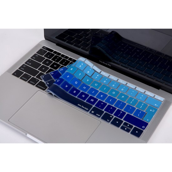 macbook klavye koruyucu uk avrupa ingilizce ombre silikon