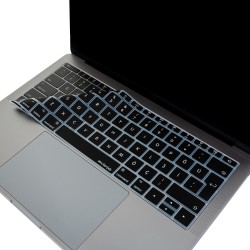 Laptop Macbook Pro Klavye Koruyucu (Türkçe Q) 12inç A1534 - 13inç A1708 ile Uyumlu