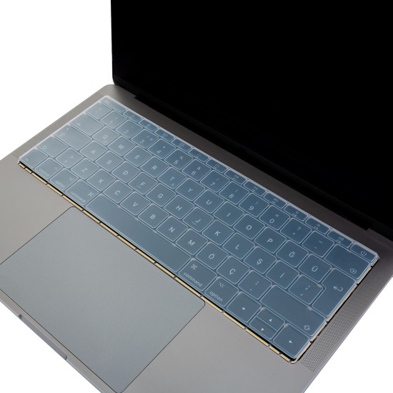 Laptop Macbook Pro Klavye Koruyucu (Türkçe Q) 12inç A1534 - 13inç A1708 ile Uyumlu