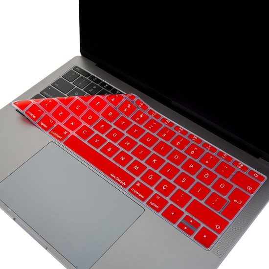 Laptop Macbook Pro Klavye Koruyucu (Türkçe Q) 12inç A1534 - 13inç A1708 ile Uyumlu