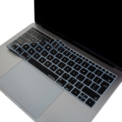 Laptop Macbook Pro Klavye Koruyucu (UK-EU İngilizce) 12inç A1534 - 13inç A1708 ile Uyumlu