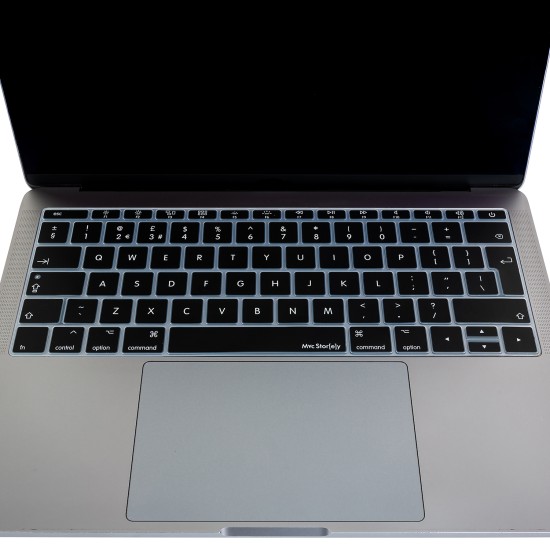 Laptop Macbook Pro Klavye Koruyucu (UK-EU İngilizce) 12inç A1534 - 13inç A1708 ile Uyumlu