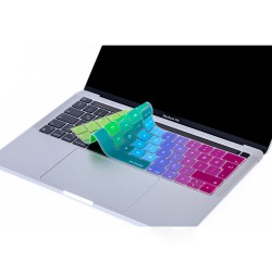 Macbook Pro Klavye Kılıfı Türkçe Q Baskı A1706 A1989 A2159 A1707 A1990 ile Uyumlu Dazzle