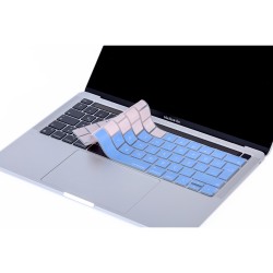 Laptop MacBook Pro TouchBar Klavye Koruyucu 13inc A1706 1989 2159 15inc A1707 1990 Türkçe R.Powder