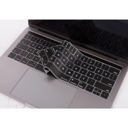 Laptop MacBook Pro TouchBar Klavye Koruyucu A1706 1989 2159 15inc A1707 1990 İngilizce Türkçe Baskı