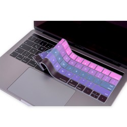 Laptop MacBook Pro TouchBar Klavye Koruyucu A1706 1989 2159 A1707 1990 Amerikan İngilizce Ombre