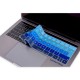 Macbook Pro Klavye Koruyucu UK(EU) İngilizce Baskı A1706 1989 2159 A1707 1990 Uyumlu Ombre