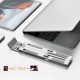 6 kademeli yukseklik ayarli laptop stand tasinabilir aluminyum notebook stand