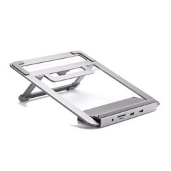 Laptop Standı Type-C Adaptör Kablosu HDMI Çevirici USB Çoğaltıcı Multi Stand