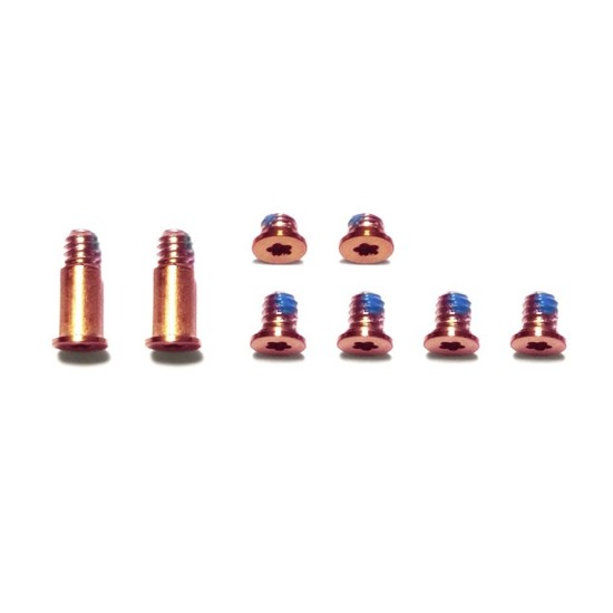 MacBook 12 inç A1534 Alt Kapak Vidaları Seti 8 Parça P5 Pentalobe Uyumlu Vida (2015-2017)