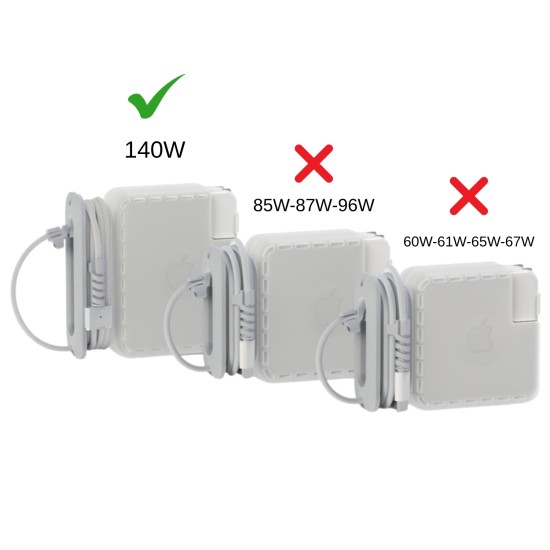 macbook 140w adaptör kılıfı tpu sert kapak premium koruma