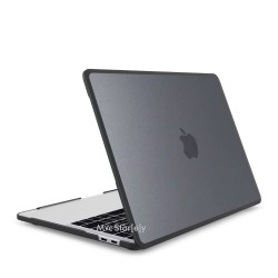 Macbook Air 13.6 inç M2-M3, TPU Outdoor (TouchID'li Air M2-M3) A2681 A3113 ile Uyumlu