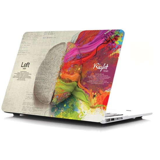 MacBook Air 13 inç A1369 A1466 TPU lazer baskı sert kılıf ince hafif