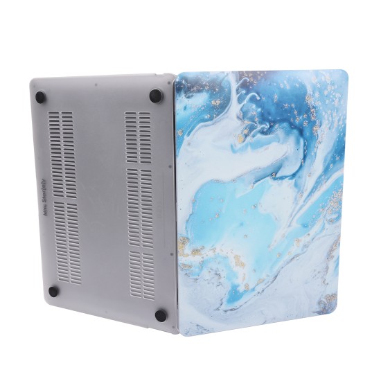 MacBook Air 13 inç A1369 A1466 TPU lazer baskı sert kılıf ince hafif