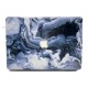 MacBook Air 13 inç A1369 A1466 Mermer Desenli Sert Kapak TPU Darbe Emici İnce Hafif Koruyucu Laptop Kılıfı