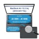 MacBook Air 13 inç A1369 A1466 Yarı Parlak Sert Kapak TPU Darbe Emici İnce Hafif Koruyucu Hard Case Laptop Kılıfı