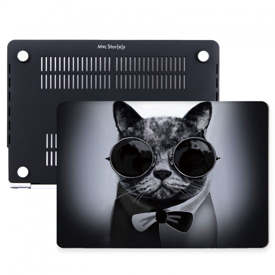 MacBook Air Kılıf 13inc HardCase Touch ID A1932 2018/2019 Uyumlu Kılıf Cat01N MacBook Air Kılıf 13inc HardCase Touch ID A1932 2018/2019 Uyumlu Kılıf Cat01N