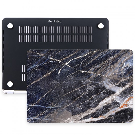 MacBook Air Kılıf 13inc HardCase Touch ID A1932 2018/2019 Uyumlu Kılıf Marble06N MacBook Air Kılıf 13inc HardCase Touch ID A1932 2018/2019 Uyumlu Kılıf Marble06N