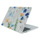 MacBook Air 13 inç çiçek desenli mat TPU sert kılıf A1369 A1466 uyumlu