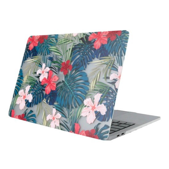 MacBook Air 13 inç çiçek desenli mat TPU sert kılıf A1369 A1466 uyumlu