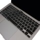 MacBook Air 13 Arapça UK Enter klavye koruyucu A2337 A2179 silikon