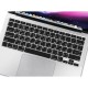MacBook Air 13 inç M1 A2337 A2179 Arapça klavye koruyucu ince silikon