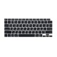 MacBook Air 13 inç M1 A2337 A2179 Arapça klavye koruyucu ince silikon