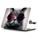 MacBook Air 13 Mat TPU Kedi Desenli Kılıf A1932 A2179 A2337