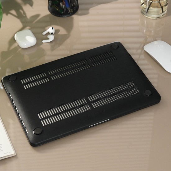 MacBook Air 13 Karbon Fiber Sert Hard Case İnce Hafif Koruma Kapak