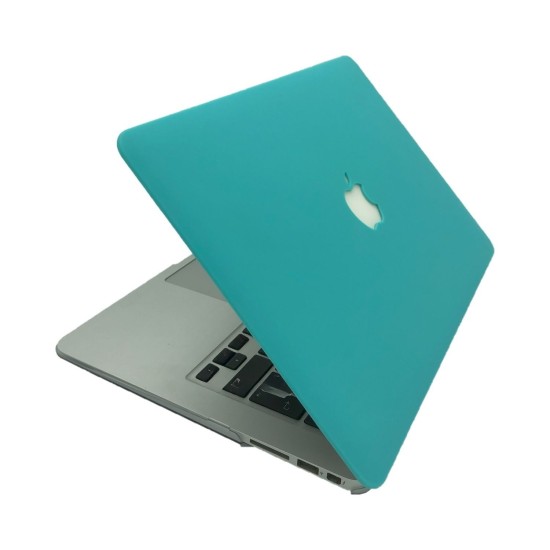 MacBook Air 13 inç A1369 A1466 Turkuaz Sert Kapak TPU Darbe Emici İnce Hafif Koruyucu Hard Case Laptop Kılıfı