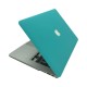 MacBook Air 13 inç A1369 A1466 Turkuaz Sert Kapak TPU Darbe Emici İnce Hafif Koruyucu Hard Case Laptop Kılıfı