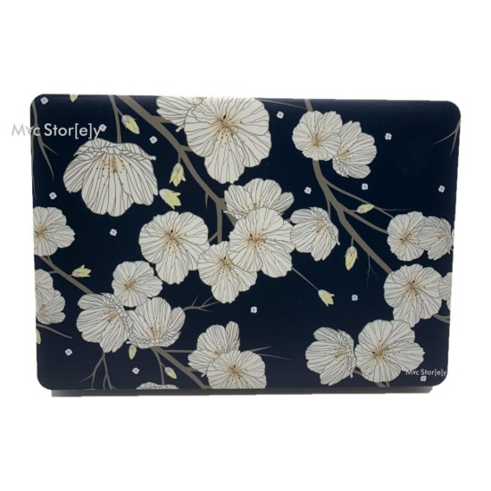 MacBook Air 13 Kılıf M1 Mat TPU Lazer Baskılı İnce Hafif Darbe Çizik Koruma A1932 A2179 A2337 Uyumlu