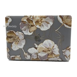 MacBook Air 13 Kılıf M1 Mat TPU Lazer Baskılı İnce Hafif Darbe Çizik Koruma A1932 A2179 A2337 Uyumlu