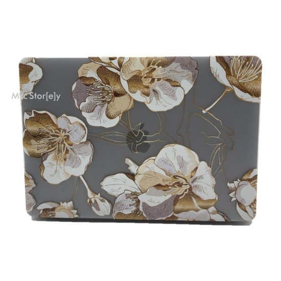 MacBook Air 13 Kılıf M1 Mat TPU Lazer Baskılı İnce Hafif Darbe Çizik Koruma A1932 A2179 A2337 Uyumlu