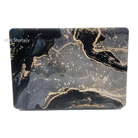 MacBook Air 13 Kılıf M1 Mat TPU Lazer Baskılı İnce Hafif Darbe Çizik Koruma A1932 A2179 A2337 Uyumlu