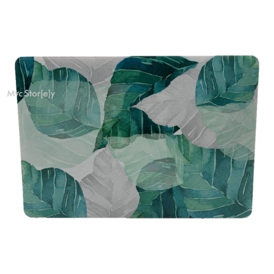 MacBook Air 13 Kılıf M1 Mat TPU Lazer Baskılı İnce Hafif Darbe Çizik Koruma A1932 A2179 A2337 Uyumlu