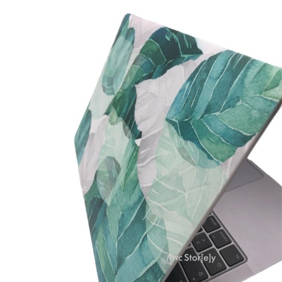 MacBook Air 13 Kılıf M1 Mat TPU Lazer Baskılı İnce Hafif Darbe Çizik Koruma A1932 A2179 A2337 Uyumlu