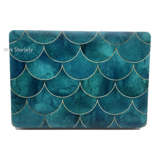 MacBook Air 13 Kılıf M1 Mat TPU Lazer Baskılı İnce Hafif Darbe Çizik Koruma A1932 A2179 A2337 Uyumlu