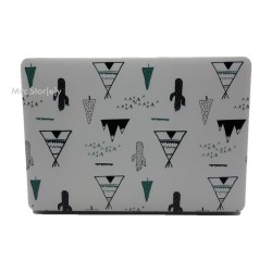 MacBook Air 13 Kılıf M1 Mat TPU Lazer Baskılı İnce Hafif Darbe Çizik Koruma A1932 A2179 A2337 Uyumlu