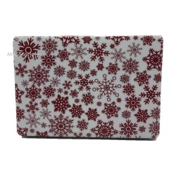 MacBook Air 13 Kılıf M1 Mat TPU Lazer Baskılı İnce Hafif Darbe Çizik Koruma A1932 A2179 A2337 Uyumlu