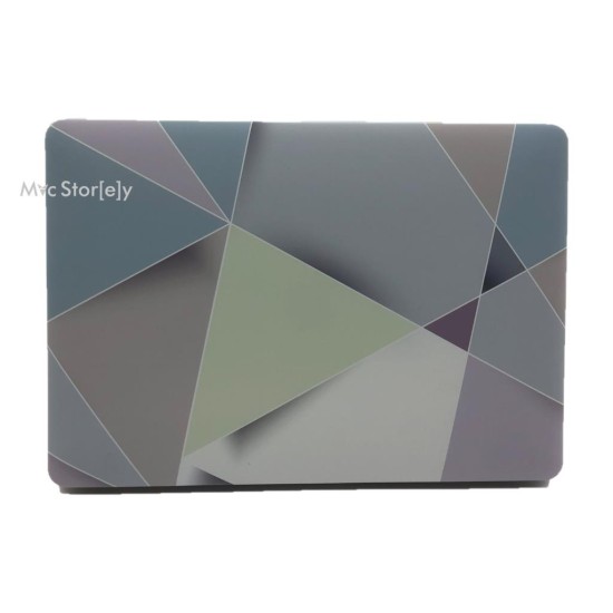 MacBook Air 13 Kılıf M1 Mat TPU Lazer Baskılı İnce Hafif Darbe Çizik Koruma A1932 A2179 A2337 Uyumlu